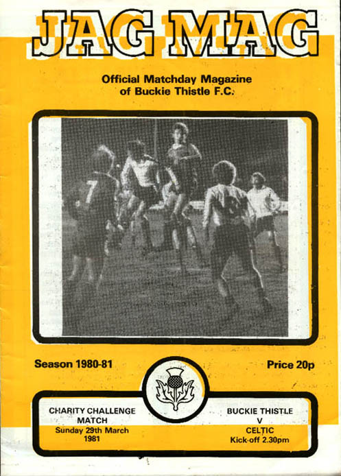 Match programme