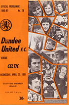 Match programme