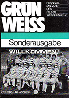 Match programme