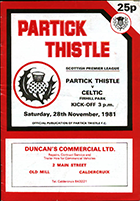 Match programme