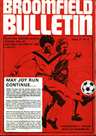 Match programme