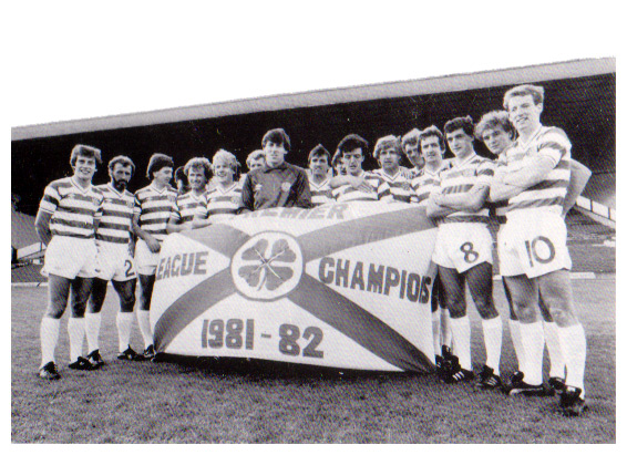 Celtic team that won the league 1981/82