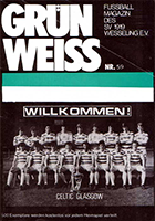 Match programme