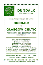 Match programme