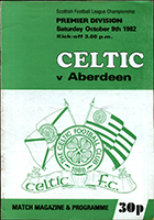 Match programme