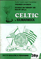 Match programme