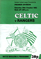 Match programme