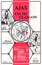 Match programme