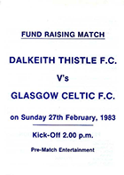 Match programme