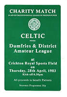 Match programme