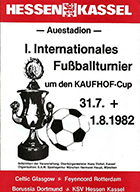 Match programme