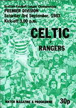 Match programme