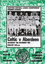 Match programme