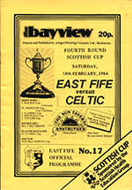 Match programme