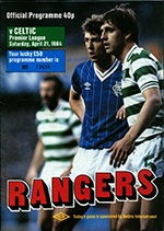 Match programme