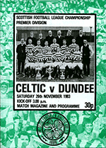 Match programme