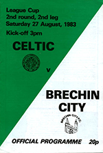 Match programme