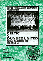 Match programme