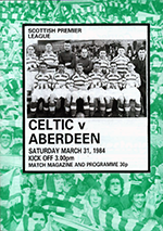 Match programme