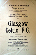 Match programme