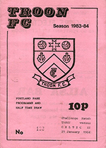 Match programme