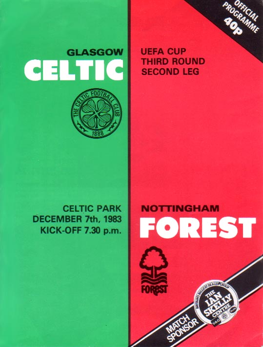 Match programme