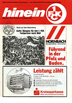 Match programme