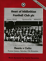 Match programme