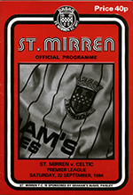 Match programme