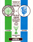 Match programme