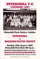 Match programme