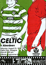 Match programme