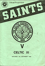 Match programme