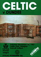 Match programme