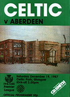 Match programme