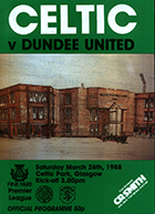 Match programme