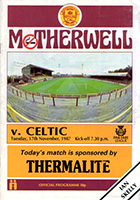 Match programme