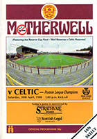 Match programme