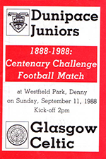 Match programme