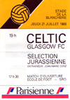 Match programme