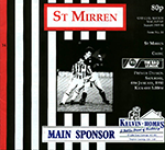 Match programme