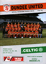 Match programme