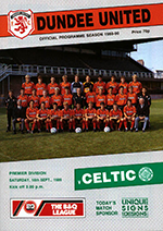 Match programme