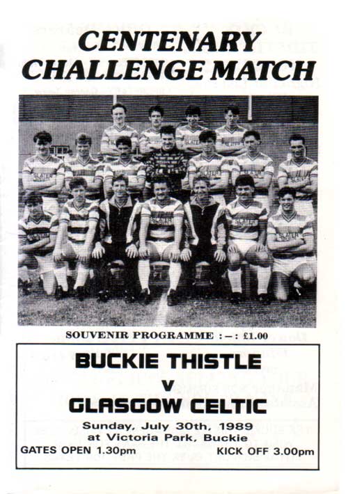 Match programme