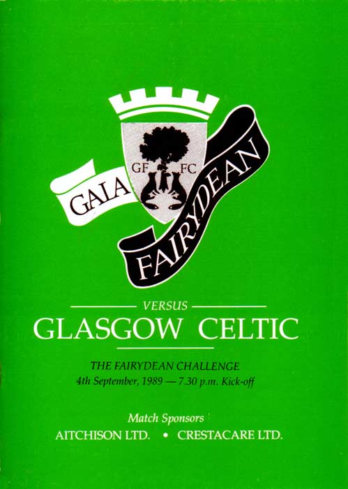 Match programme