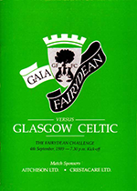 Match programme