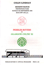 Match programme