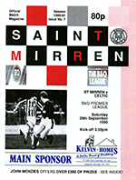 Match programme