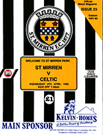 Match programme