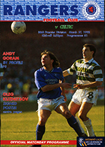 Match programme